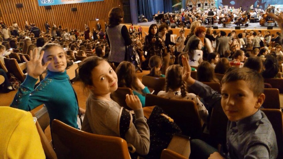 Десять юных исполнителей Колымы выступили в составе сводного Детского хора России в Кремле 