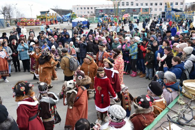 Весенний праздник молодого оленя «Кильвэй» отметили в колымской столице 