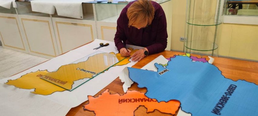 Региональный проект «Вышитая карта Магаданской области»