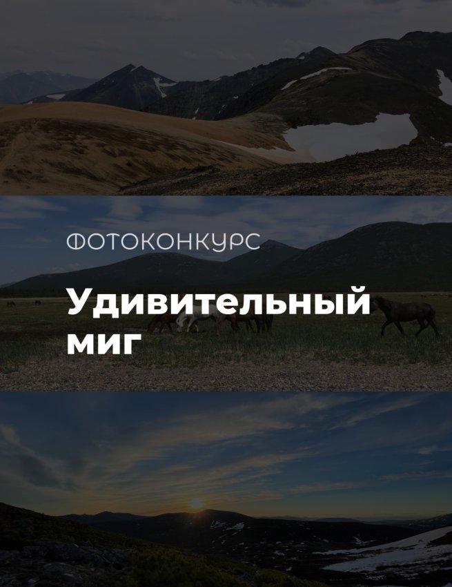 Фотоконкурс «Удивительный миг»