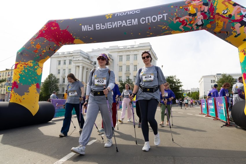 Работники ГАУК "ОТОК" приняли участие в городском празднике Северной ходьбы!