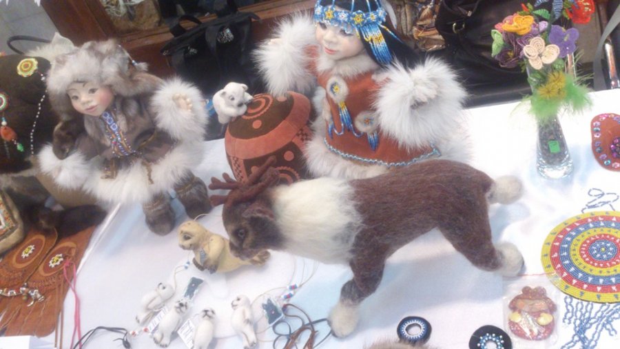 Специалисты ГАУК "ОТОК" представили свои изделия на выставке-ярмарке национальных сувениров