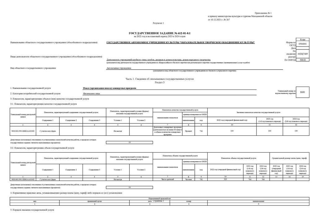 0503769 форма образец заполнения 2022 год